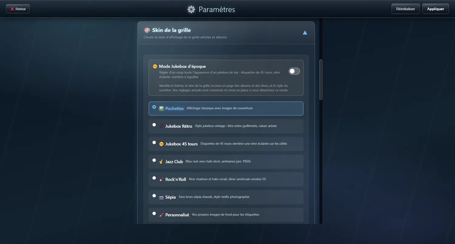 Thèmes d'Interface