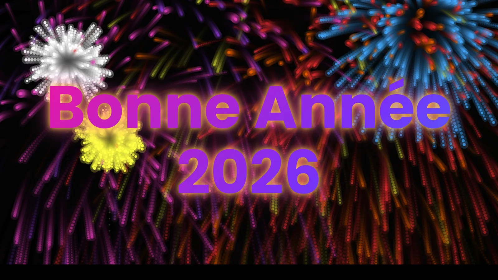 Le compte à rebours et ses feux d’artifice